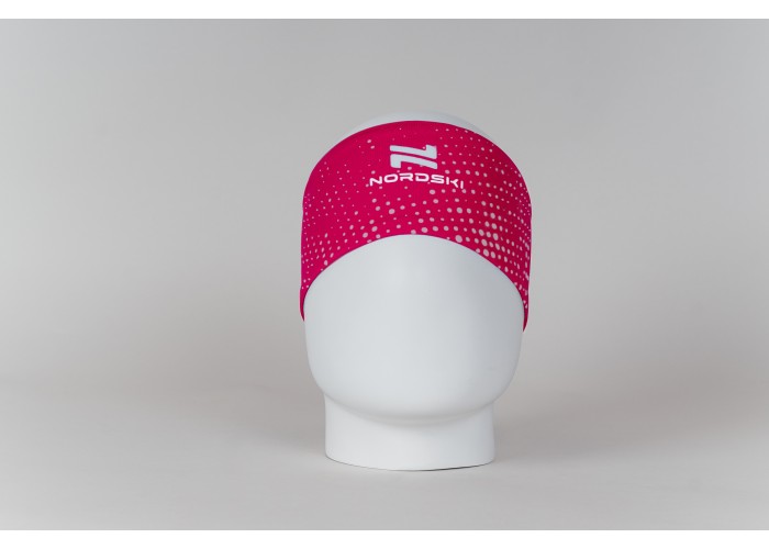 Гоночная повязка Nordski PRO Fuchsia, арт.NSV142328