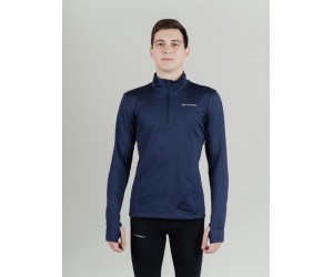 Nordski. Теплая беговая рубашка Nordski Warm Blueberry