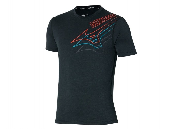 Футболка Mizuno Core Graphic Tee Black, арт.J2GA205709