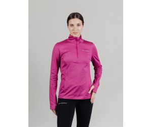 Nordski. Теплая беговая рубашка Nordski Warm Fuchsia W