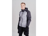 Nordski. Тренировочная куртка с капюшоном Nordski Hybrid Hood Grey M