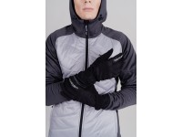 Тренировочная куртка с капюшоном Nordski Hybrid Hood Grey, арт.NSM850201