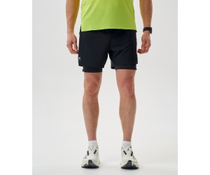 Nordski. Шорты 2 в 1 Nordski Road Black 