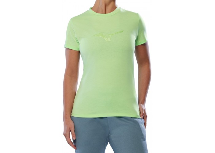 Спортивная футболка Mizuno Athletics RB жен. (Patina Green), арт. K2GAC20131	