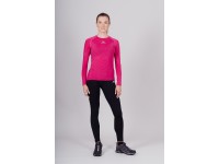 Nordski. Женская тренировочная футболка с длинным рукавом Nordski PRO Berry W