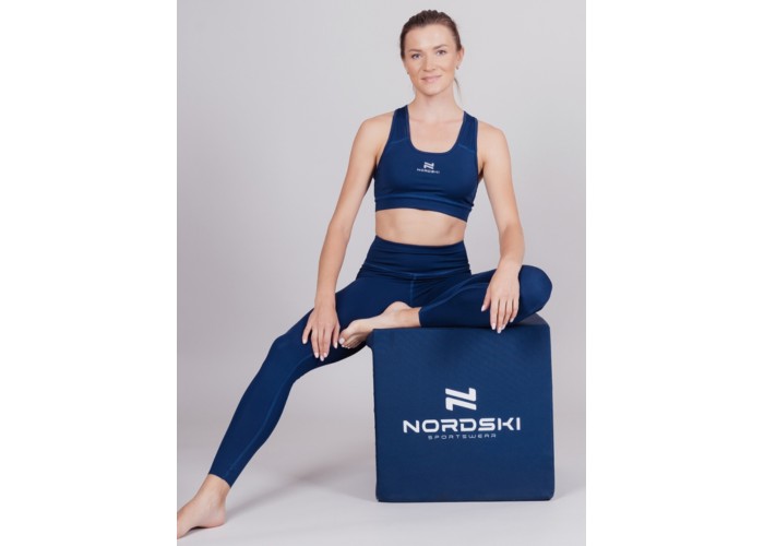 Спортивный топ Nordski Pro Bra Dark Ocean W, арт. NSW439038