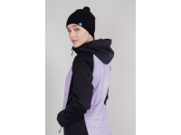 Тренировочная куртка с капюшоном Nordski Hybrid Hood Black/Lavender W, арт.NSW853827