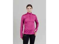 Nordski. Теплая беговая рубашка Nordski Warm Fuchsia W